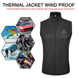 Men's All Season Vest Windproof Thermal Zipper Jacket For Outdoor Activities - Skills Outfit Pty Ltd