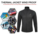 Men's All Season Windproof Thermal Jacket Bomber Flying For Outdoor Activities - Skills Outfit Pty Ltd