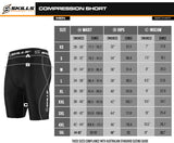 Men's Compression Shorts for Sports Briefs skin tight fit gym, Running Base layer