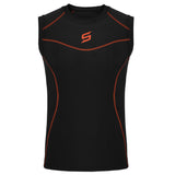 Mens Compression Armour Base Layer Tops Running Sleeveless Sports Skin Shirt - Skills Outfit Pty Ltd