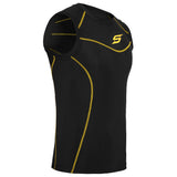 Mens Compression Armour Base Layer Tops Running Sleeveless Sports Skin Shirt - Skills Outfit Pty Ltd