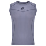 Mens Compression Armour Base Layer Tops Running Sleeveless Sports Skin Shirt - Skills Outfit Pty Ltd