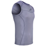 Mens Compression Armour Base Layer Tops Running Sleeveless Sports Skin Shirt - Skills Outfit Pty Ltd