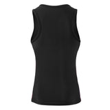 Women's Black Compression Singlet Tank Tops Skin Sports Gym Run Base New Workout - Skills Outfit Pty Ltd