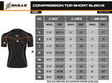 Mens Compression Base Layer Armour Top Short Sleeve Gym Fit Sports Shirt