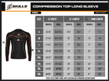 Mens Compression Base Layer Armour Shirt Long Sleeve Thermal Gym Fit Sports Top