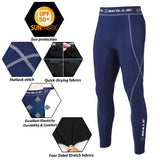 Compression Men's Base layer Top Skin Fit Shirt + Pants / Tights set - Skills Outfit Pty Ltd