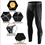 Mens Compression Base layer Thermal Skin Tights running Gym Yoga Active Pants - Skills Outfit Pty Ltd