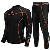 Compression Men's Base layer Top Skin Fit Shirt + Pants / Tights set - Skills Outfit Pty Ltd